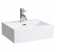 Laufen LIVING CITY umývátko 45 cm, bez otvoru, bílá   H8154320001091